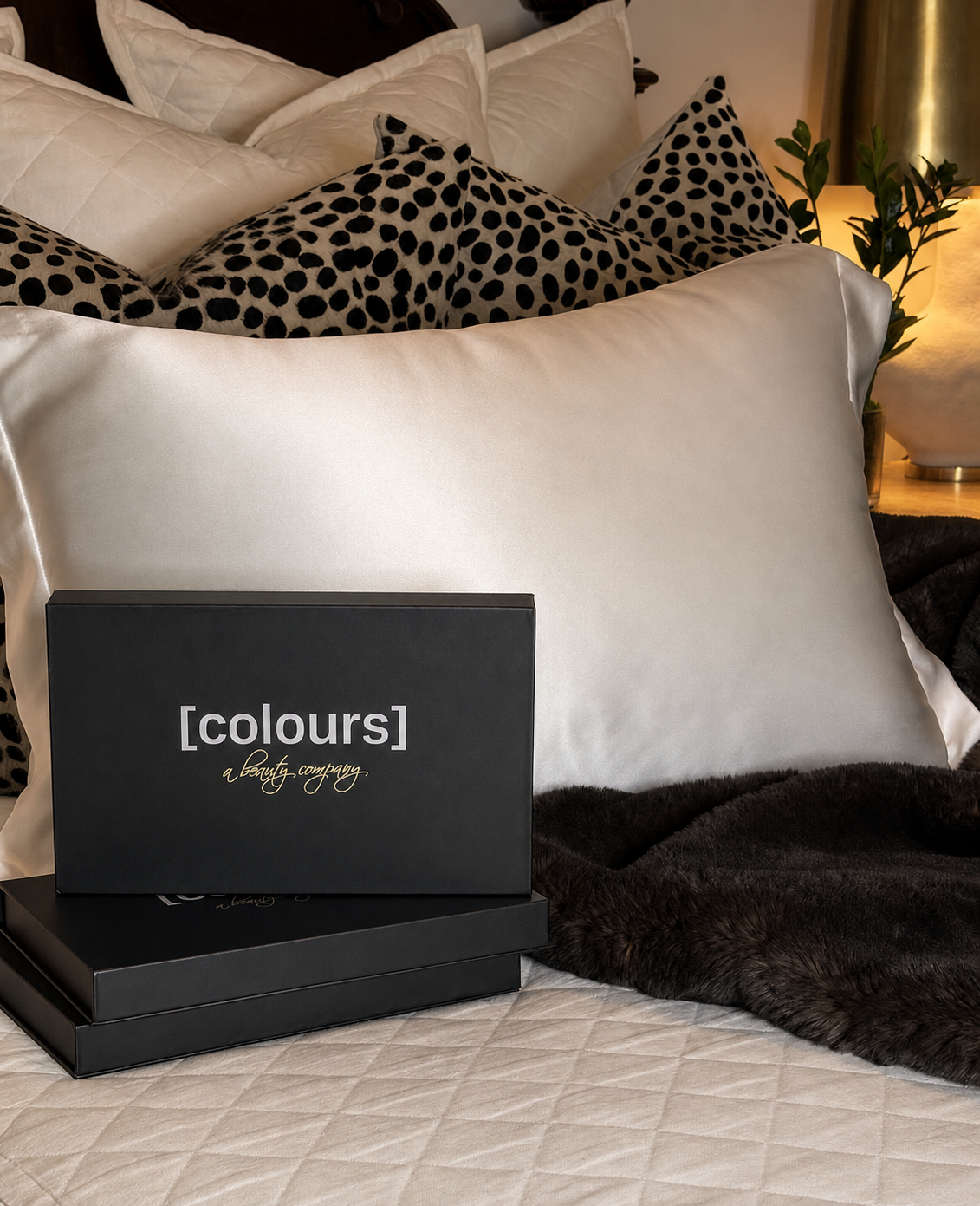 [colours] Mulberry Silk Pillowcase — 22 Momme, Oxford Trim