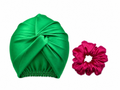 The [colours] Silk Set — Bonnet + Scrunchie