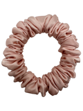 Mulberry Silk Scrunchie (Small) — Rose Gold